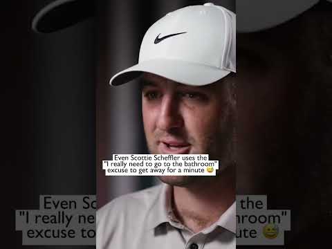 Scottie Scheffler needed some time after winning the 2024 Masters ⛳️