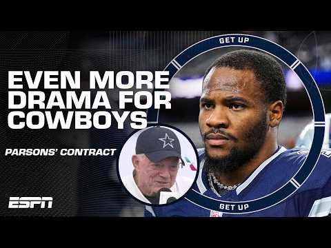 DALLAS COWBOYS DRAMA 🤠 Jerry Jones STIRS UP CONTROVERSY with Micah Parsons 👀 | Get Up