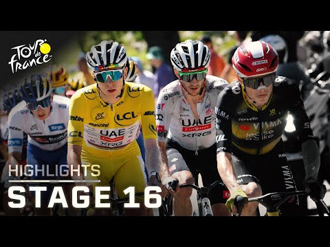 Tour de France 2025, Stage 16 | EXTENDED HIGHLIGHTS | 7/22/2025 | Cycling on NBC Sports