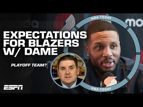 Brian Windhorst says the Trail Blazers ARE NOT a playoff team despite adding Dame | NBA Today