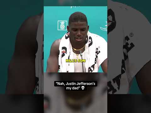 Tyreek Hill is not his son’s favorite player 😭 #shorts