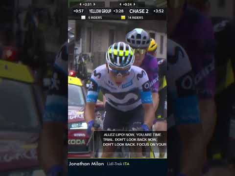 ‘Don’t look back!’ 👀🚵