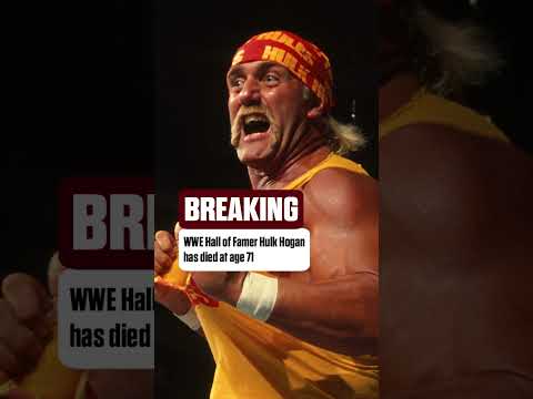 WWE Hall of Famer Hulk Hogan has died at age 71 #shorts #wwe