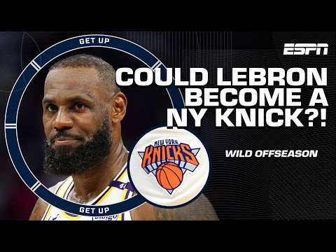 HOW LIKELY is it LeBron James could become a NEW YORK KNICK? 👀 Lakers NOT ENOUGH? | Get Up