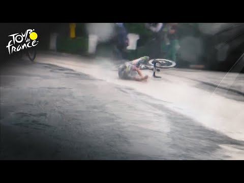 Ivan Romeo, Romain Gregoire crash during Stage 20 of 2025 Tour de France | Cycling on NBC Sports