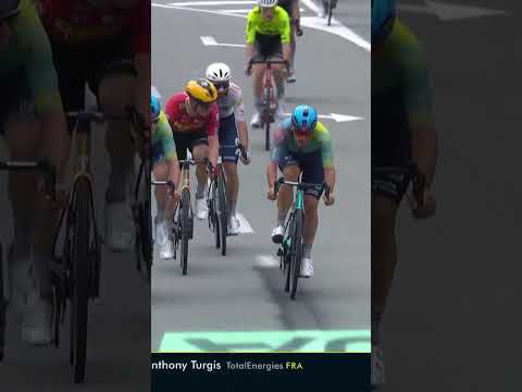Tadej Pogačar ALMOST goes down! 😮