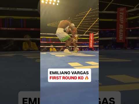 1st-round knockout 🥊