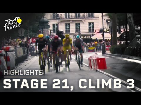Highlights: 2025 Tour de France, Stage 21, Climb 3 | Cycling on NBC Sports