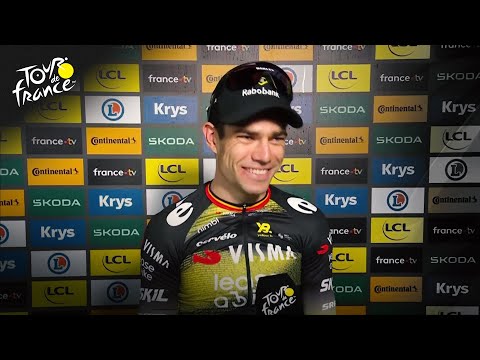 Belgian star Wout van Aert talks Stage 21 win of 2025 Tour de France | Cycling on NBC Sports