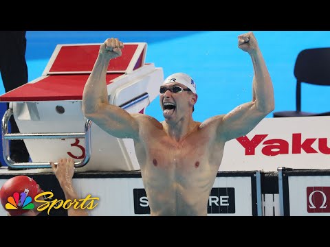 Maxime Grousset puts France on the board with thrilling 50 fly title at Worlds | NBC Sports