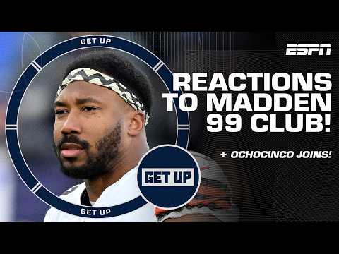 Chad Ochocino REVEALS who he believes will be in the Madden 99 Club VERY SOON 📈👀 | Get Up
