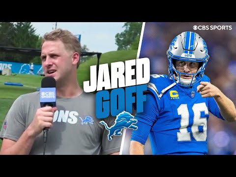 Jared Goff Talks Year 10, Chemistry with New OC, and Leading the Lions Back to the Playoffs! 🏈
