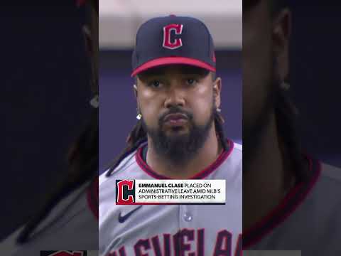 Emmanuel Clase placed on non-disciplinary paid leave due to MLB’s sports-betting investigation