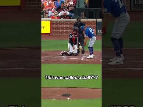 Was this a ball? 🤔 #baseball #umpire #ballorstrike