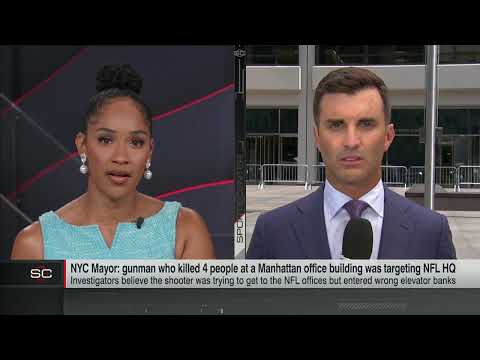 Developing Story: Update on shooting at NFL HQ building and Roger Goodell’s response | SportsCenter