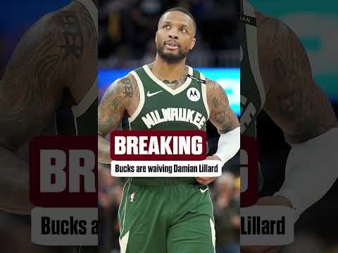 Bucks are waiving Damian Lillard #shorts