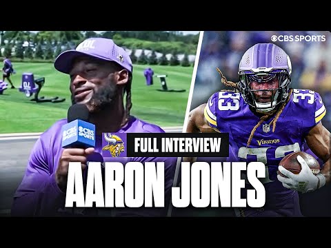 Aaron Jones Talks Vikings Culture Shift, JJ McCarthy’s Growth, & Super Bowl Mentality! 🏈