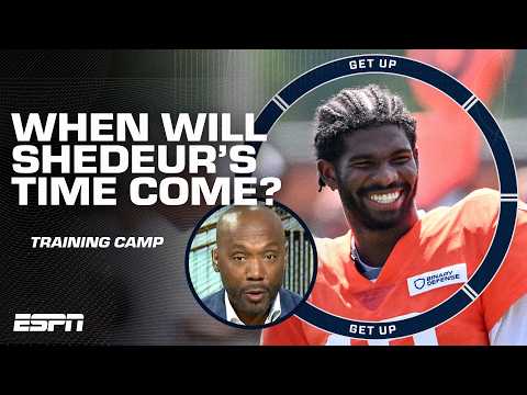 Shedeur Sanders STILL NOT taking 1st team reps 😳 ‘IF NOT NOW, WHEN?!’ – Louis Riddick | Get Up