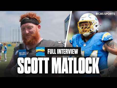 Scott Matlock shares why he wears a unique grey jersey during Chargers’ practices