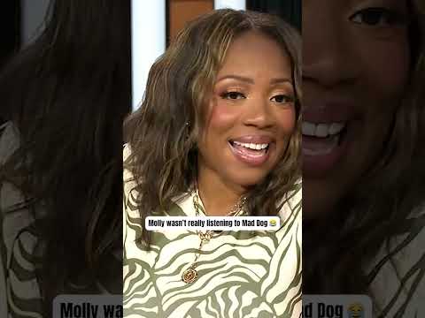 Molly was ready for the end of the show 😅