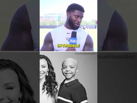 Josh Hines-Allen says his son, who he revealed is battling cancer, is in full remission #shorts