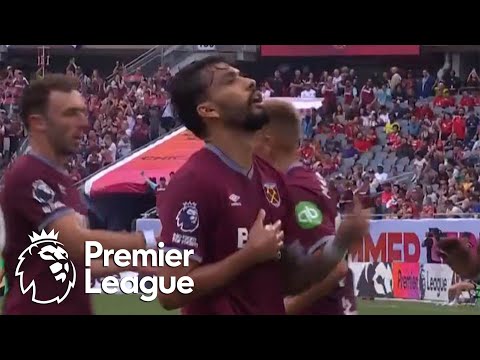 Lucas Paqueta brings Everton level against West Ham | Premier League Summer Series | NBC Sports