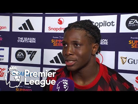 Patrick Dorgu reflects on his first Man United goal | Premier League Summer Series | NBC Sports