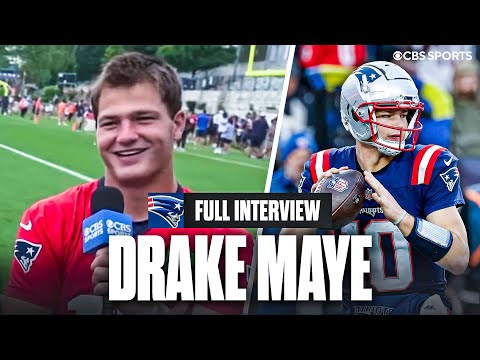 Drake Maye Talks Year 2, Josh McDaniels’ Impact, Leading the Patriots, & Watching Tom Brady!