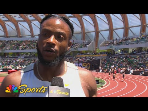 Kishane Thompson working to get smoother and faster at Prefontaine Classic | NBC Sports