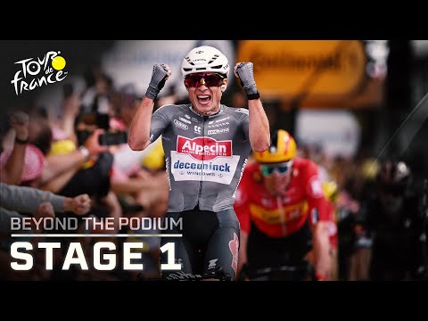 Jasper Philipsen strikes first! Stage 1 mayhem at the Tour de France | Beyond the Podium