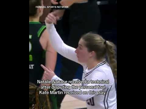 Valkyries coach Natalie Nakase got T’d up 👀