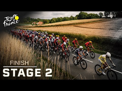 Highlights: 2025 Tour de France, Stage 2 finish | Cycling on NBC Sports
