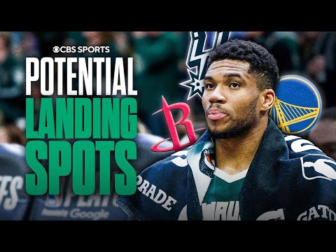 Top Potential Landing Spots for Giannis after latest reports of him being UPSET with Bucks! 👀