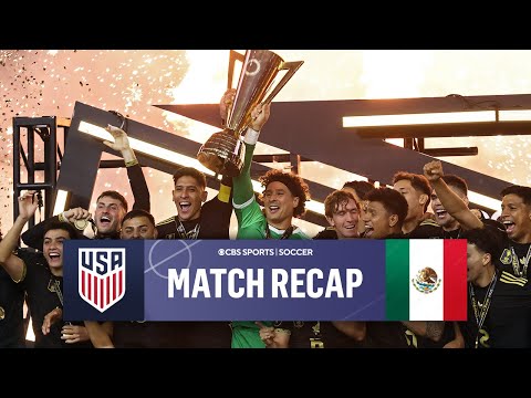 2025 CONCACAF Gold Cup Final: Mexico defeats USA to claim 10th Gold Cup Title | Match Recap
