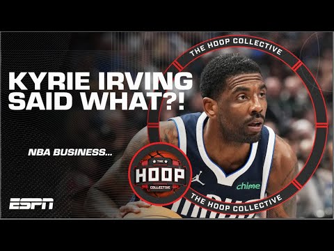 Kyrie Irving makes INTERESTING COMMENTS on his future 🍿 | The Hoop Collective