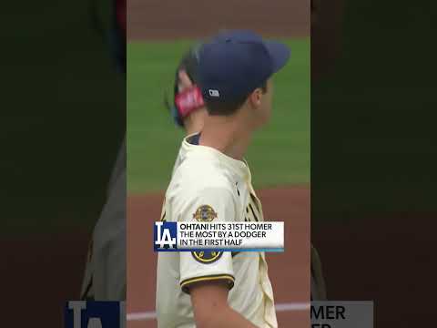 Ohtani gets the Dodgers started 🔥 #baseball #ohtani #ladodgers