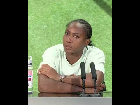 Coco Gauff has her head held high after her first-round exit at Wimbledon 🙌