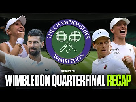 2025 Wimbledon Quarterfinal Recap: Sinner looked like World No. 1, Djokovic’s gutsy win & MORE