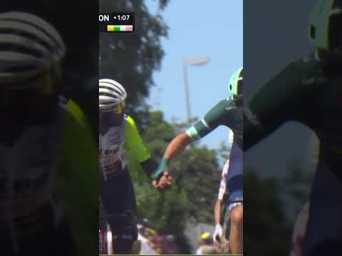 Biniam Girmay 🤝 Jonathan Milan 🚲