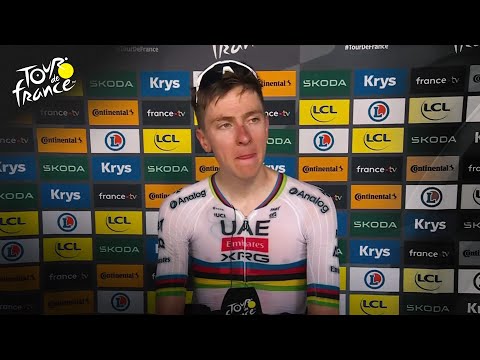 Tadej Pogacar explains how he won ‘iconic climb’ at Tour de France Stage 7 | Cycling on NBC Sports