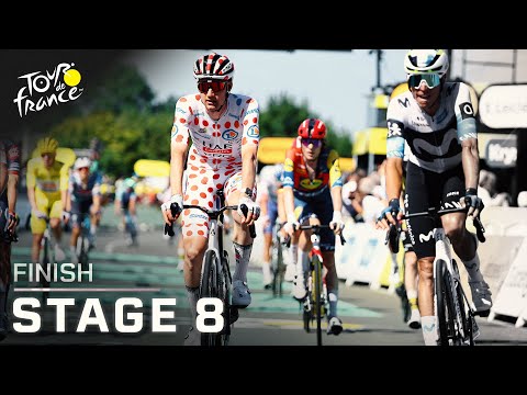 Highlights: 2025 Tour de France, Stage 8 finish | Cycling on NBC Sports