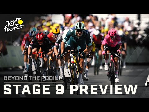 Sprinters get to ‘flex their muscles’ again on Tour de France Stage 9 | Beyond the Podium