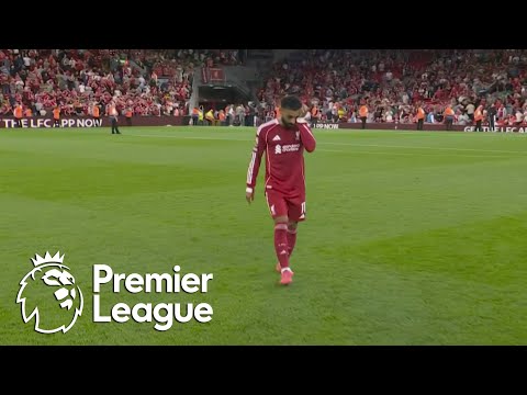 Mohamed Salah shows emotion after Reds’ moving win over Bournemouth | Premier League | NBC Sports