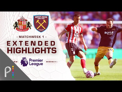 Sunderland v. West Ham United | PREMIER LEAGUE HIGHLIGHTS | 8/16/2025 | NBC Sports