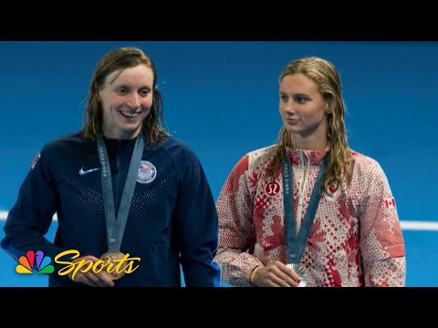 Summer McIntosh reflects on rivalry with Katie Ledecky, who ‘revolutionized the sport’ | NBC Sports
