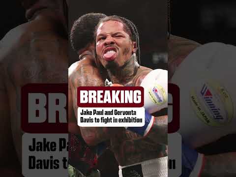 Jake Paul & Gervonta Davis are set to face off in a boxing exhibition match November 14th #shorts