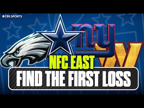 When will the FIRST or SECOND Loss be for each NFC East Team? | Eagles, Cowboys, Giants & Commanders