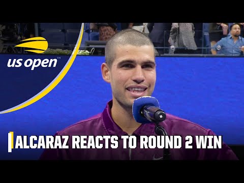 Carlos Alcaraz says there’s a few things he needs to improve on after win vs. Belluci | 2025 US Open