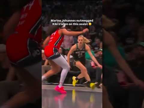 Marine ✨ magic ✨ on the through-the-legs assist 🪄