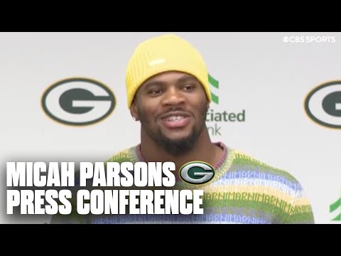 Green Bay Packers introduce Micah Parsons after blockbuster trade